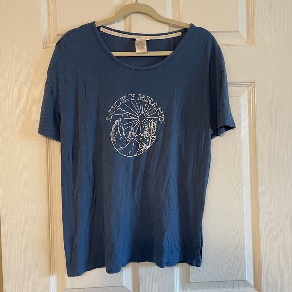 Lucky brand Desert Road trip tshirt size Medium - Picture 1 of 8